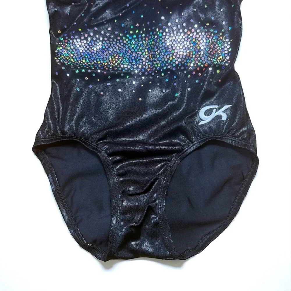 NWT CS GK Elite sportswear short sleeved leotard